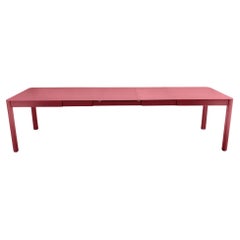 Tavolo da esterno allungabile Fermob Ribambelle XL 149/299 cm 59/118 in Chili