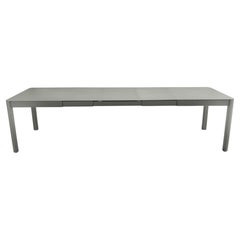 Extensible outdoor table Fermob Ribambelle XL 149/299 cm 59/118 in Rosemary