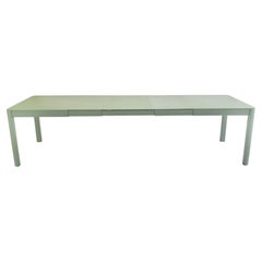 Extensible outdoor table Fermob Ribambelle XL 149/299 cm 59/118 inch Cactus