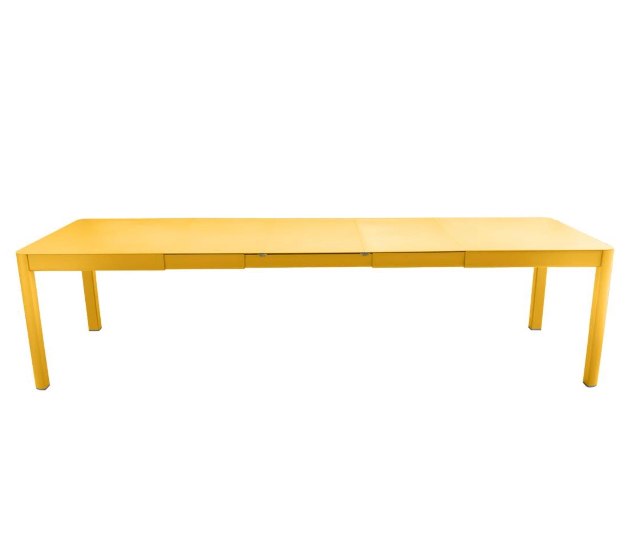 italien Table d'extérieur à rallonge Fermob Ribambelle XL 149/299 cm - 59/118 inch en vente