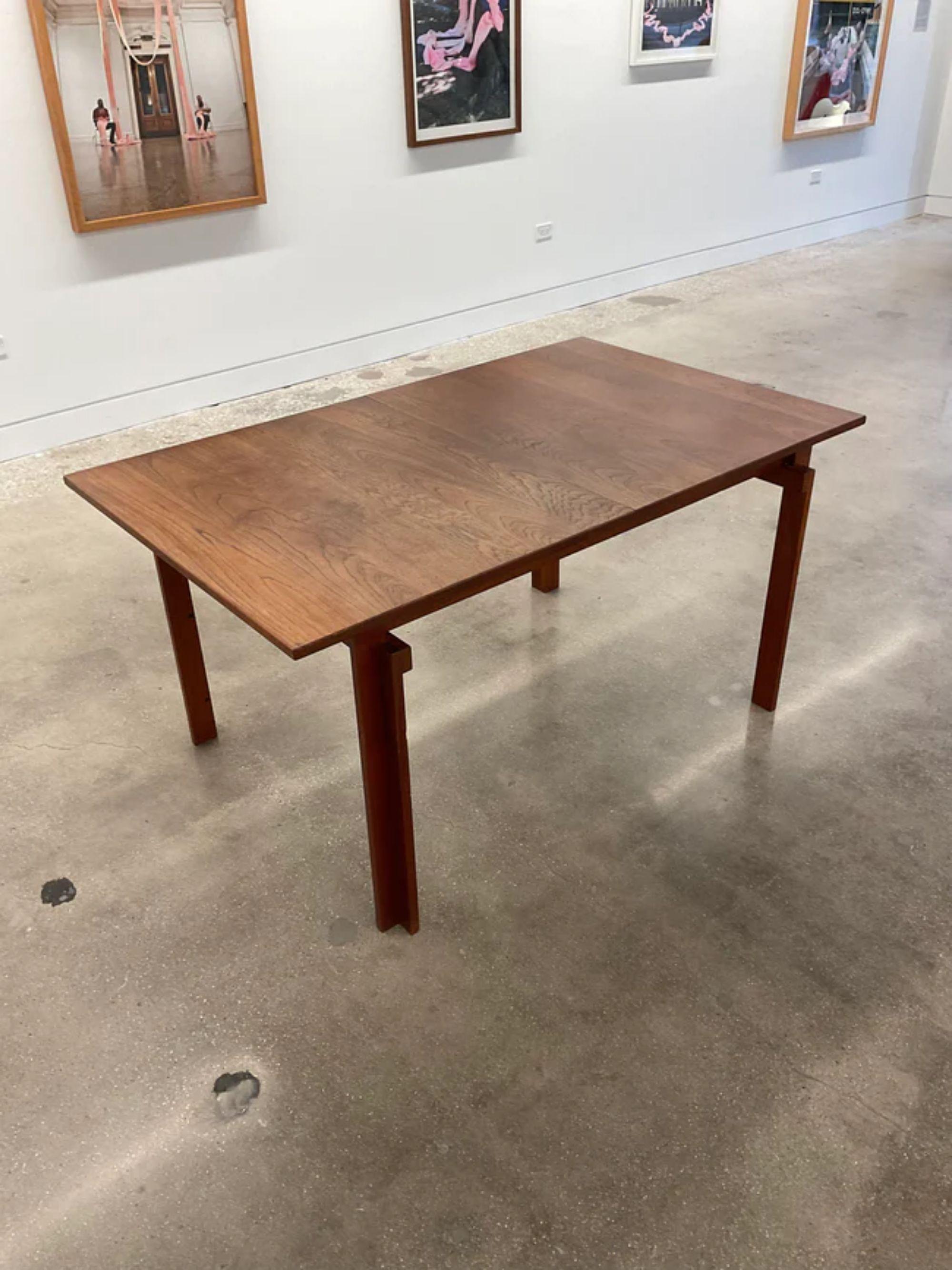20th Century Extension Dining Table in Solid Teak by Inger Klingenberg, 1962 For Sale