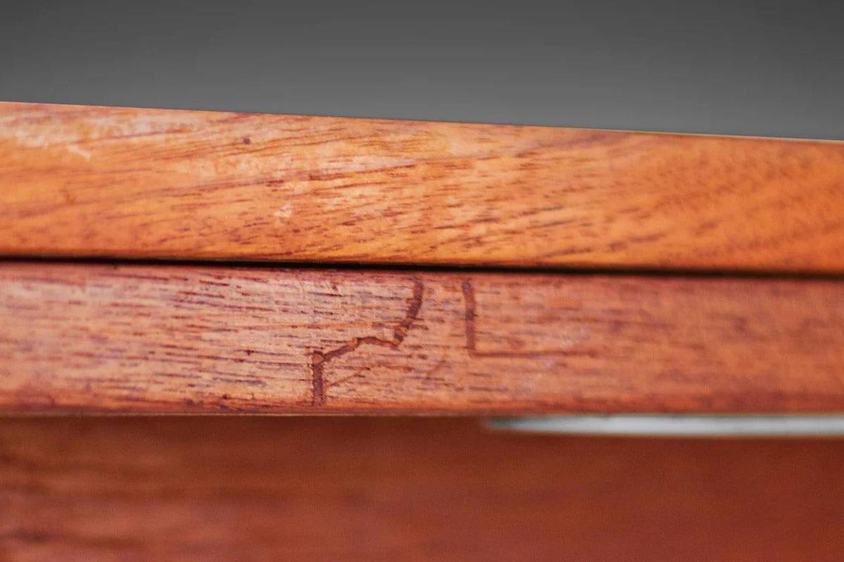 Danish Extension Dining Table in Teak by Henning Kjaernulf for Vejle Stole Møbelfabrik