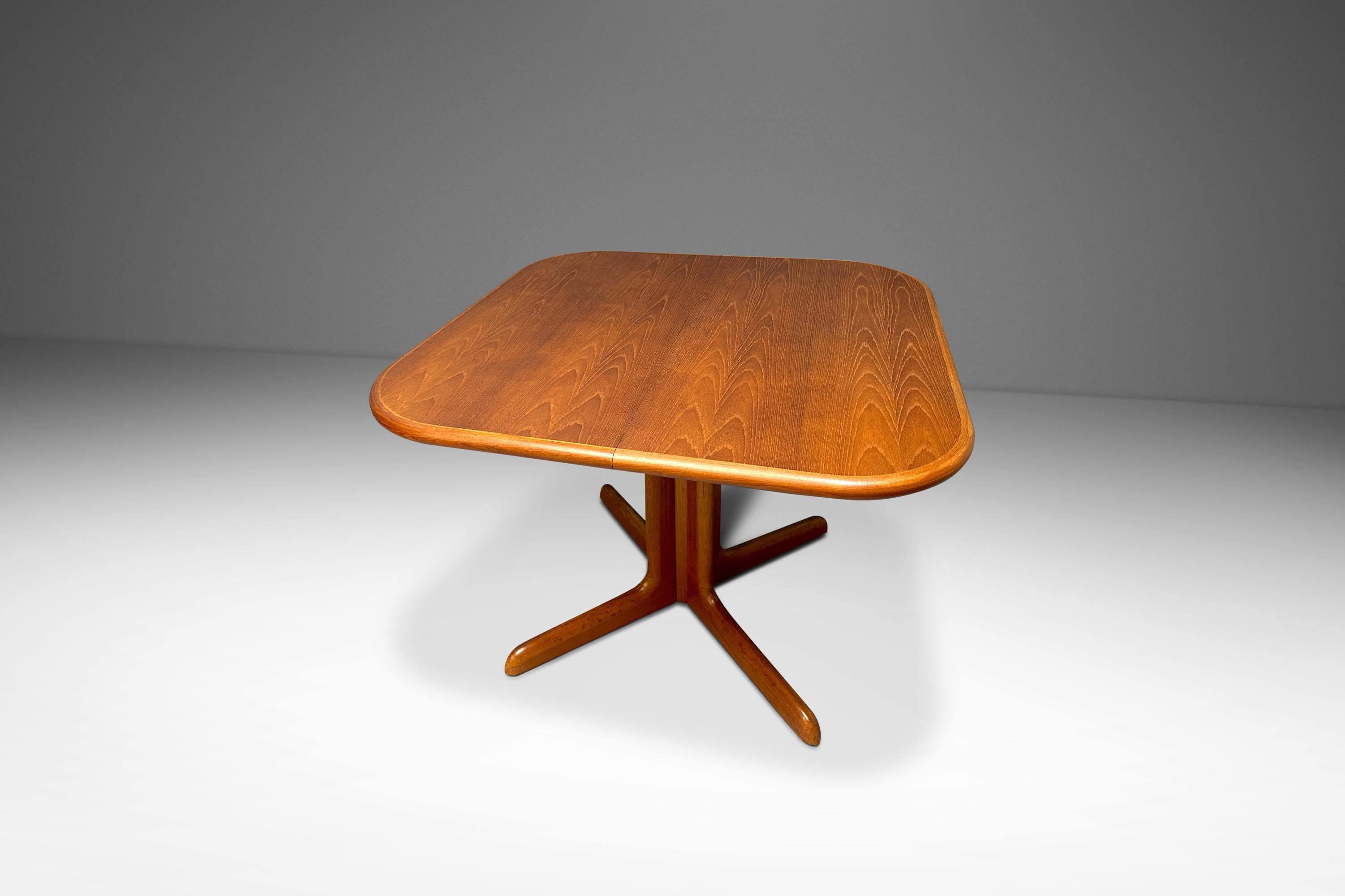 Ausziehbarer Esstisch mit Trestle-Sockel von Gudme Mobelfabrik, Dänemark, ca. 1960er Jahre (Moderne der Mitte des Jahrhunderts) im Angebot