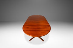 Extension Dining Table w/ Two Leaves by Skovby Møbelfabrik, Denmark, c. 1980s