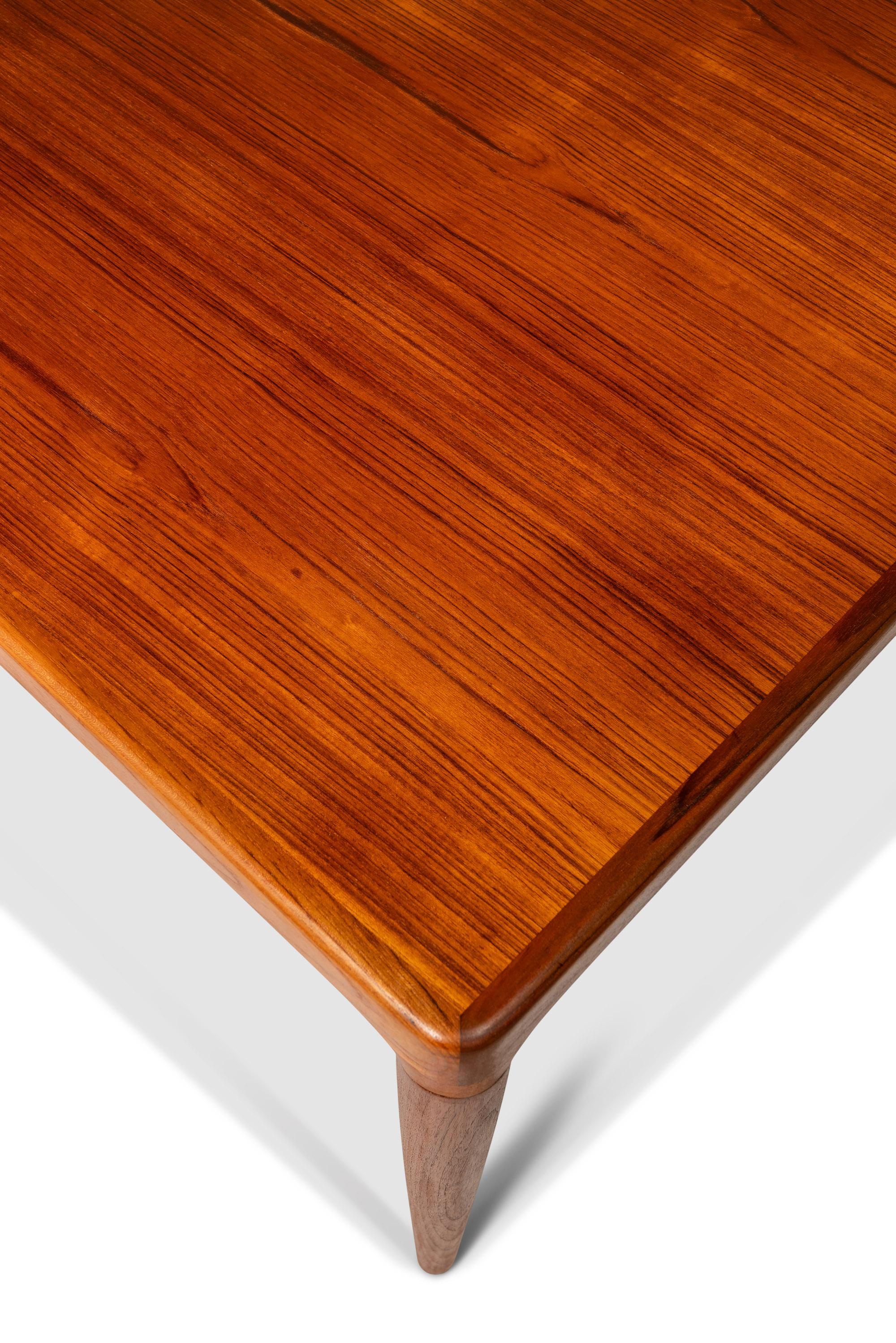 Extension Dining Tablein Teak by H.W. Klein for Bramin Møbler, Denmark, c. 1960s 1