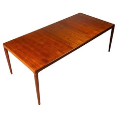 Extension Dining Tablein Teak by H.W. Klein for Bramin Møbler, Denmark, c. 1960s