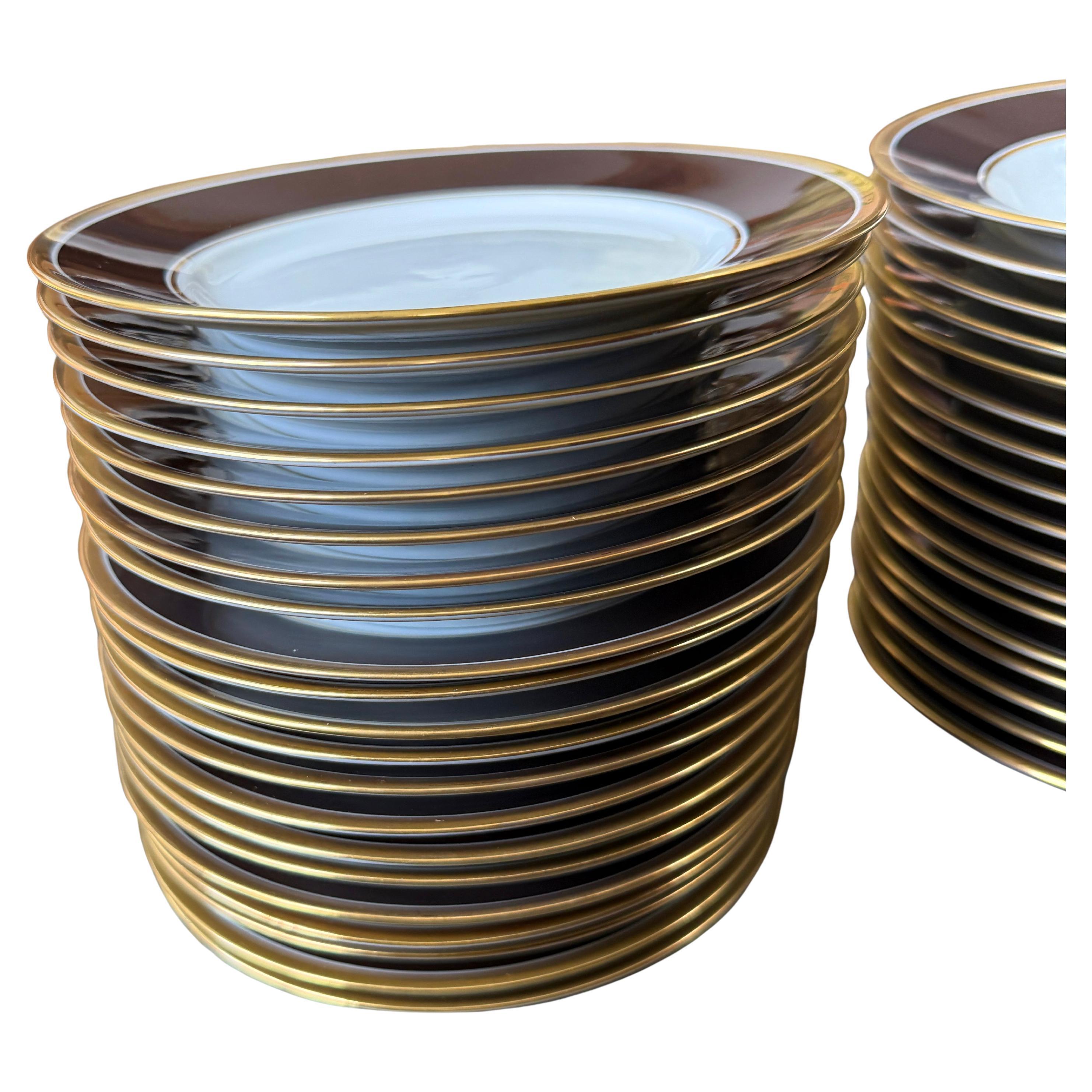 Extensive 159 Piece Richard Ginori Contessa Porcelain Dinner and Tea Service im Angebot 1