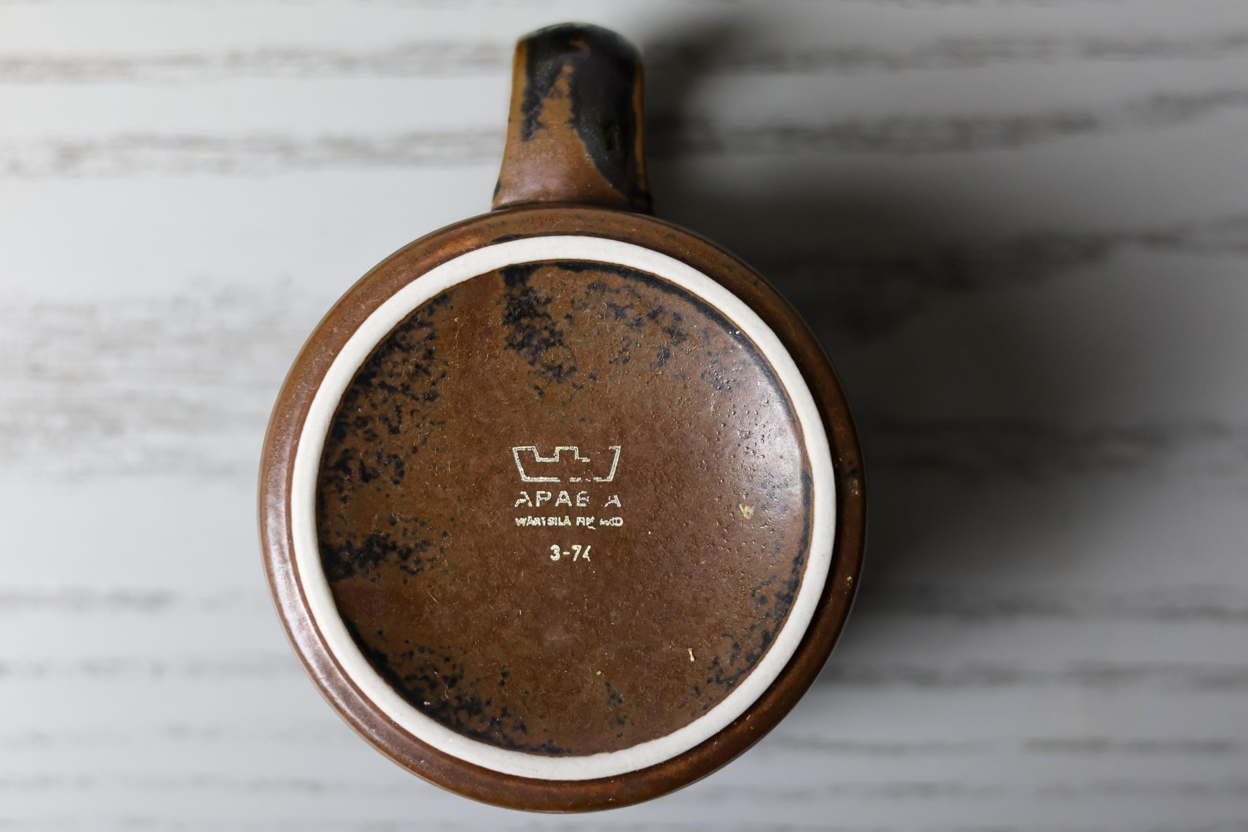 Extensa vajilla de 94 piezas para té y café Arabia Ruska, Finlandia, años 70 Finlandés en venta