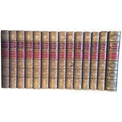 Extensive Collection of 19th Century Leather Bound Books Priced Per Book English