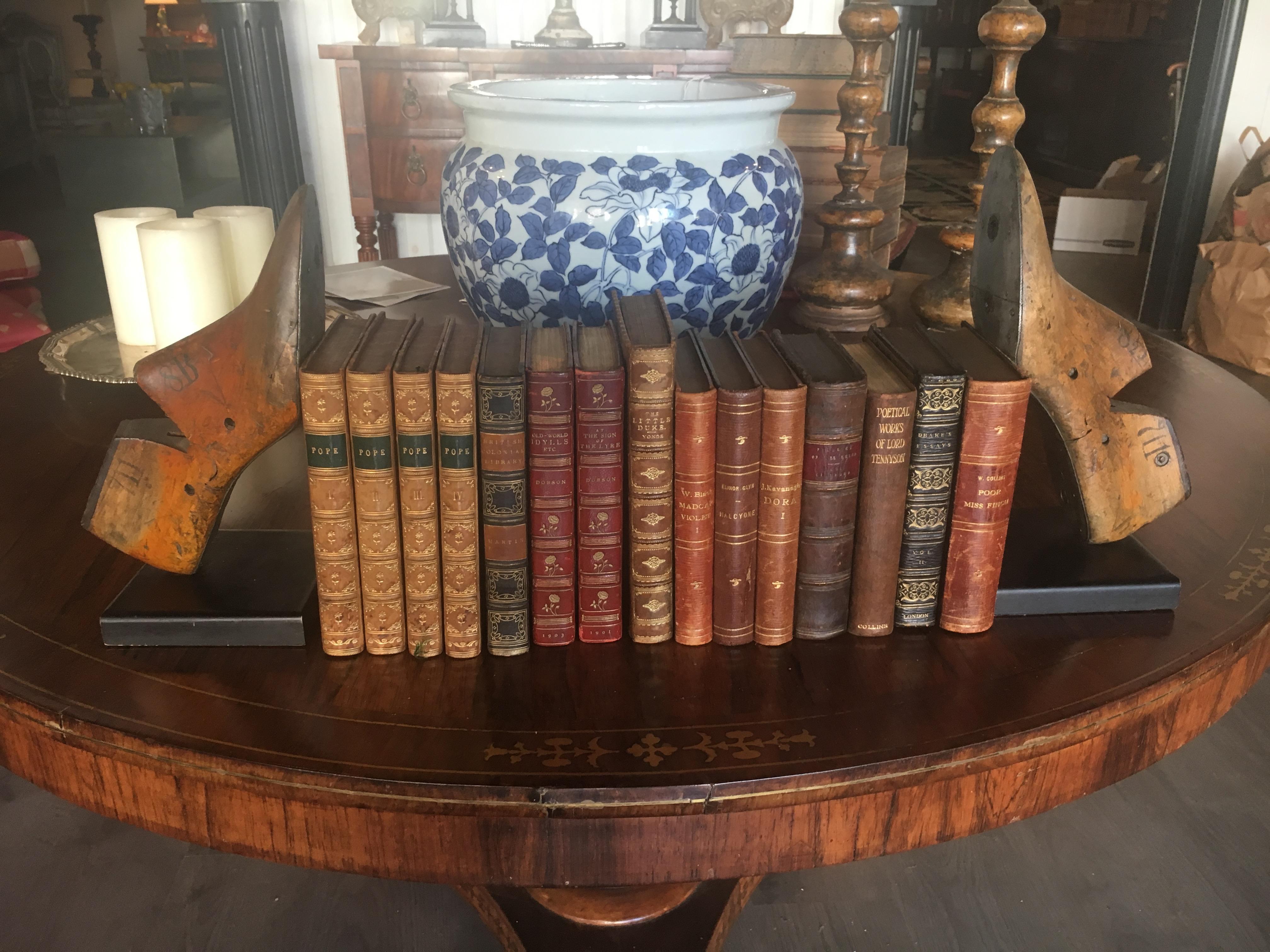 Extensive Collection of 19th Century Leather Bound Books Priced Per Book English For Sale 8