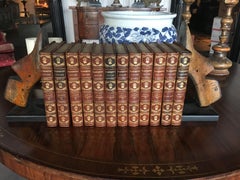 Extensive Collection of 19th Century Leather Bound Books Priced Per Book English