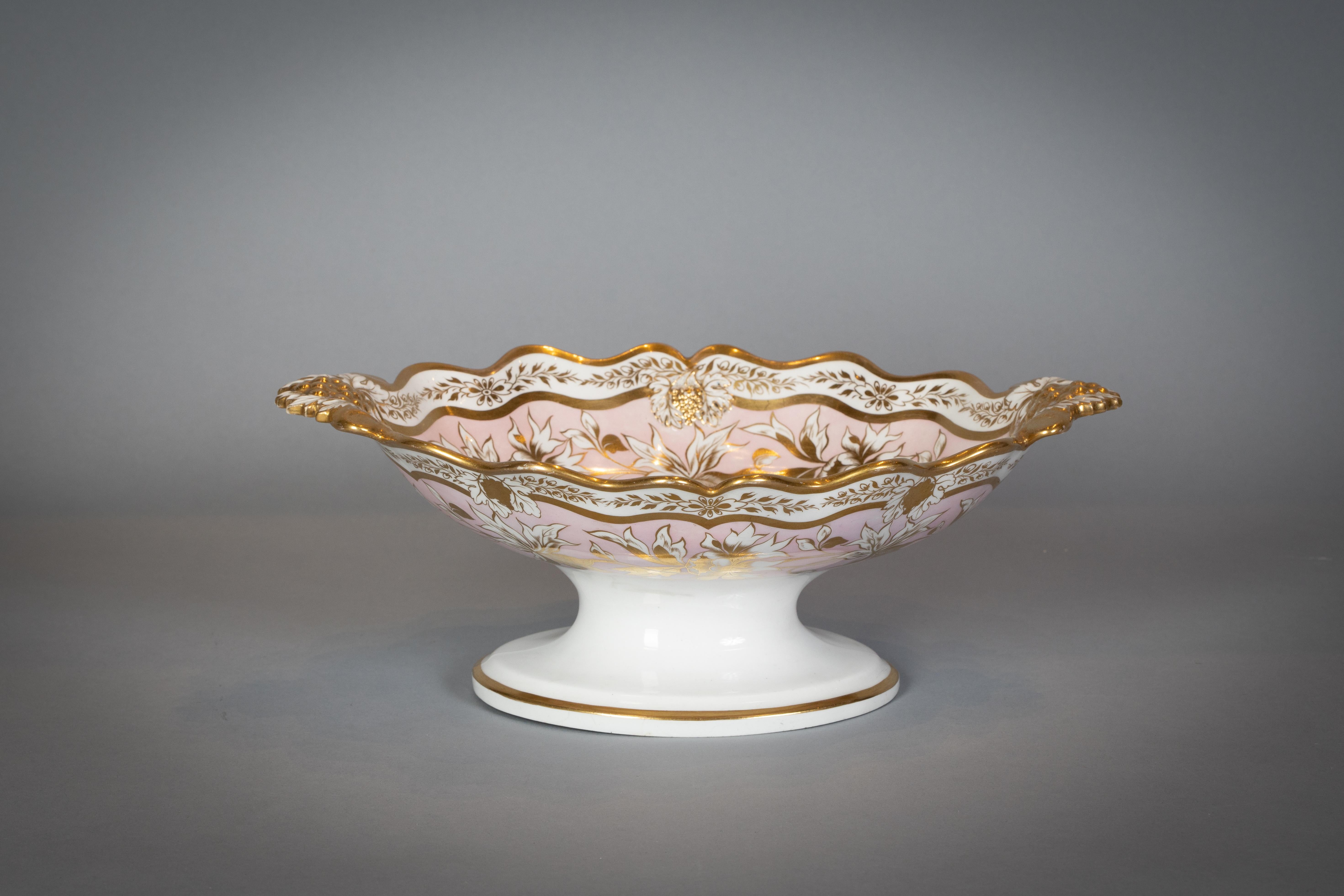 Extensive English Porcelain Dessert Service, circa 1825 For Sale 6