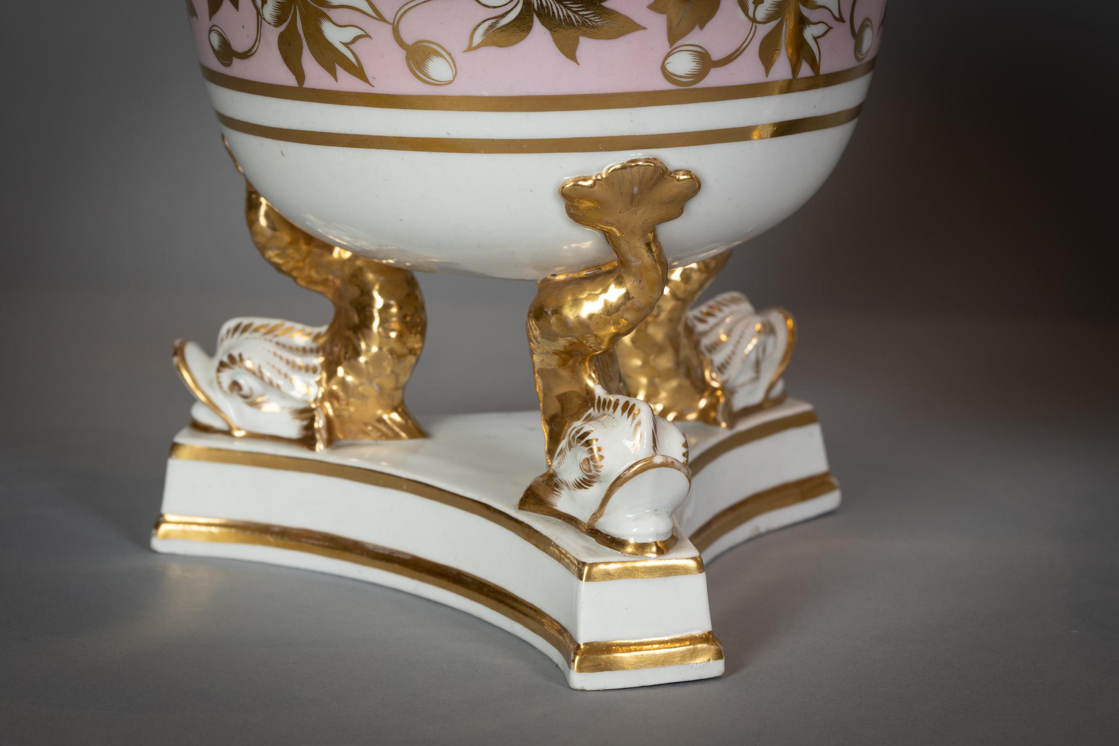 Extensive English Porcelain Dessert Service, circa 1825 For Sale 2