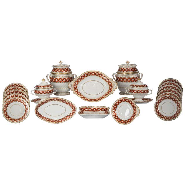 Extensive Augarten Porcelain Dinner, Coffee and Tea Service, circa 1935 ...
