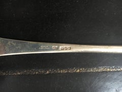 Extensive English Sterling Silver Flatware Service for 12