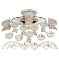 Extensive Silver-Plate Table Service by English Firm Elkington