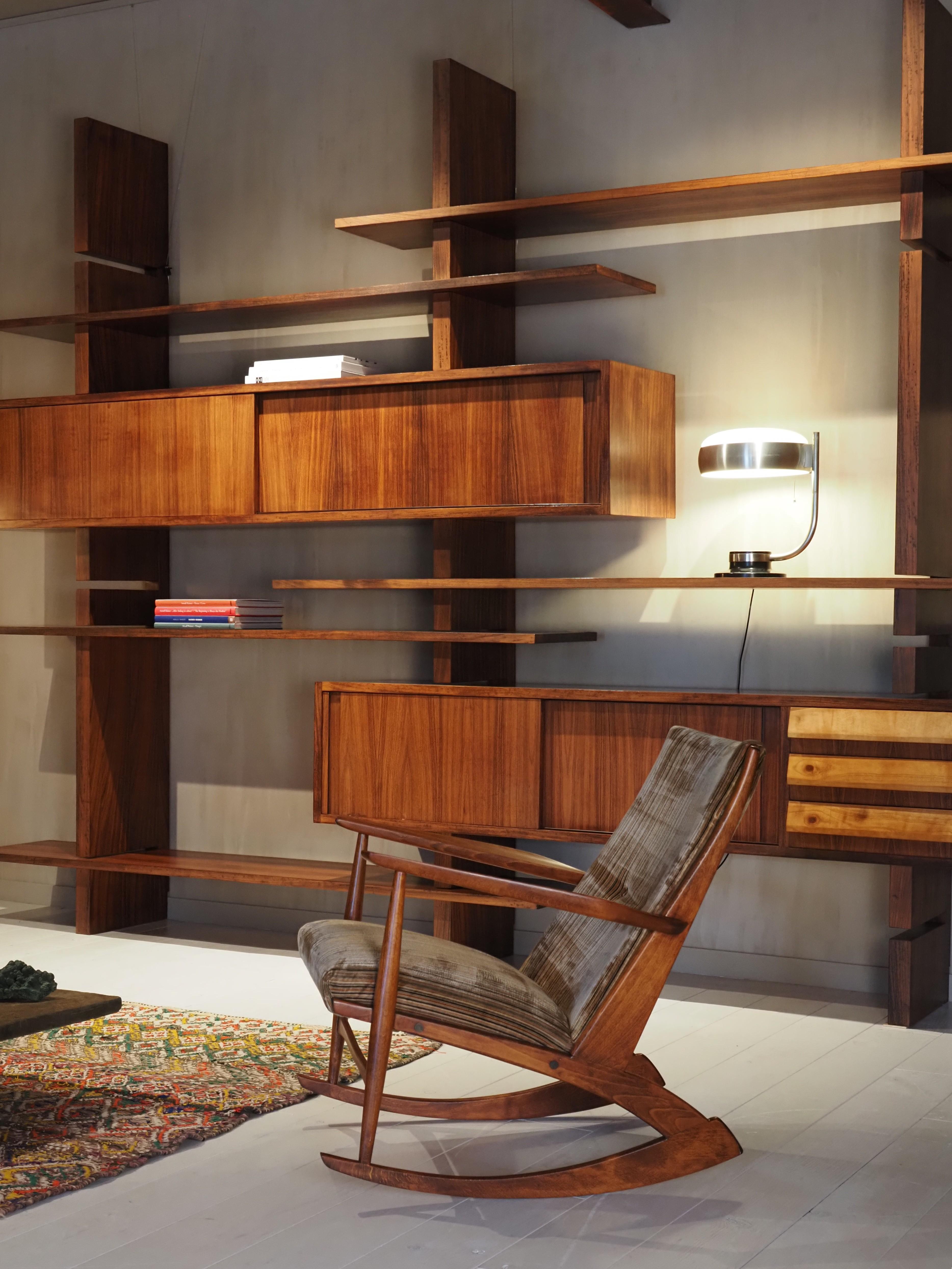 Extenso Modular Rosewood Wall Unit by Amma Torino 1962 13