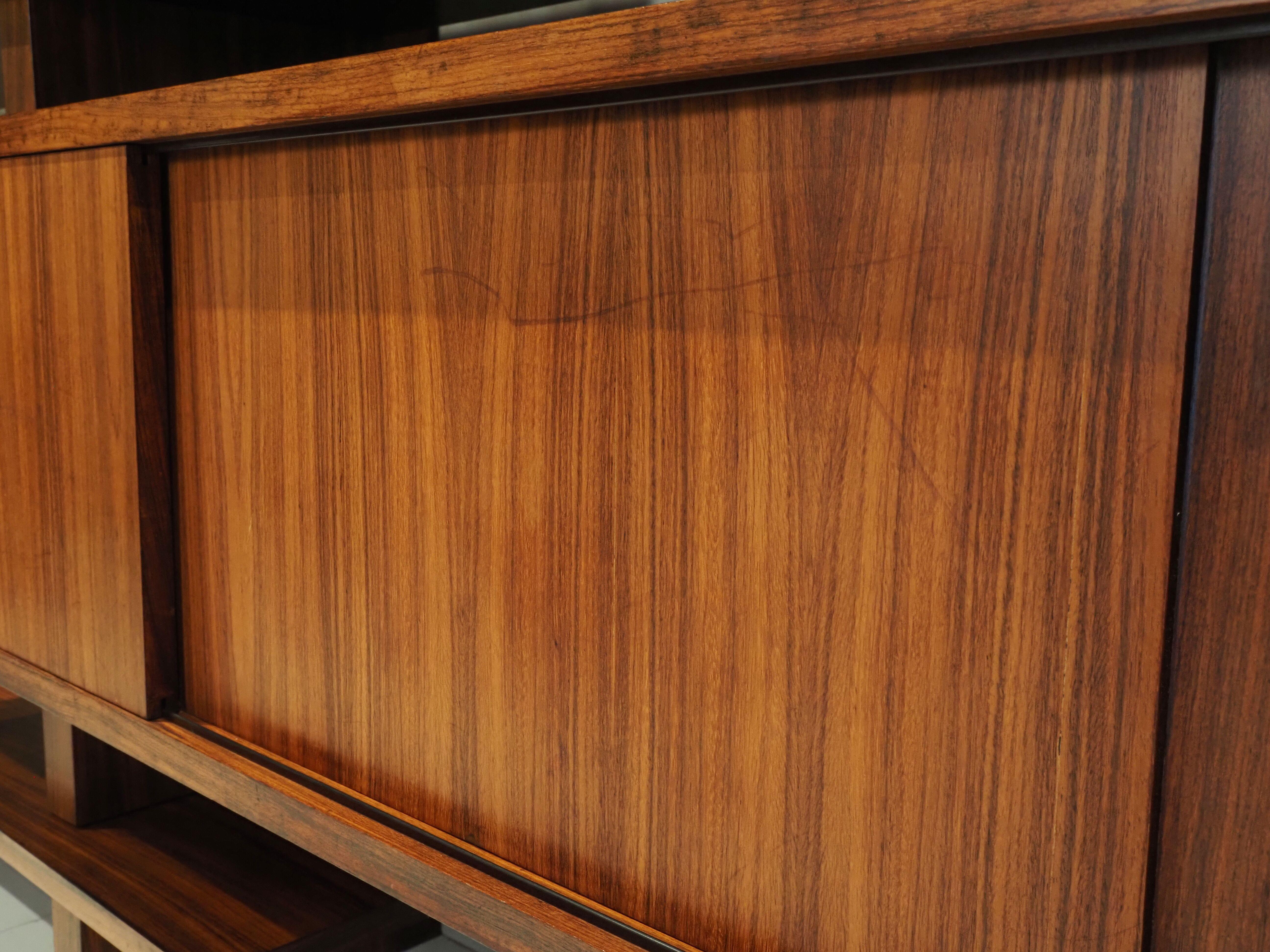 Mid-20th Century Extenso Modular Rosewood Wall Unit by Amma Torino 1962