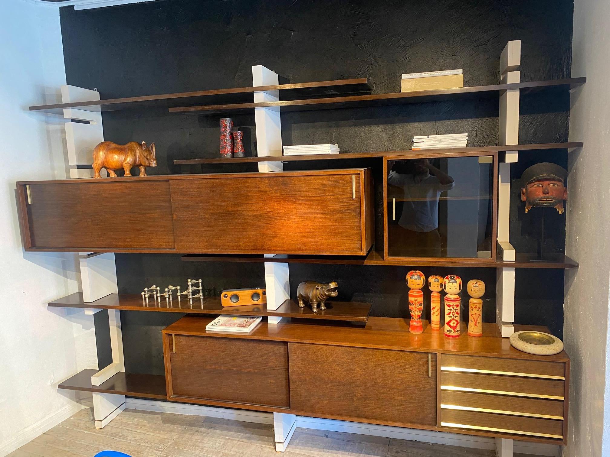Mid-20th Century Extenso wall unit by AMMA