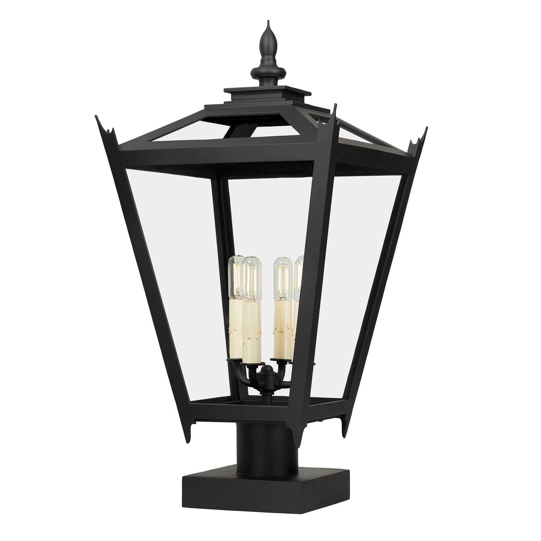 Palo da esterno Coloni francese realizzato a mano, luce per palo da esterno In condizioni Nuovo in vendita a Santa Paula, CA