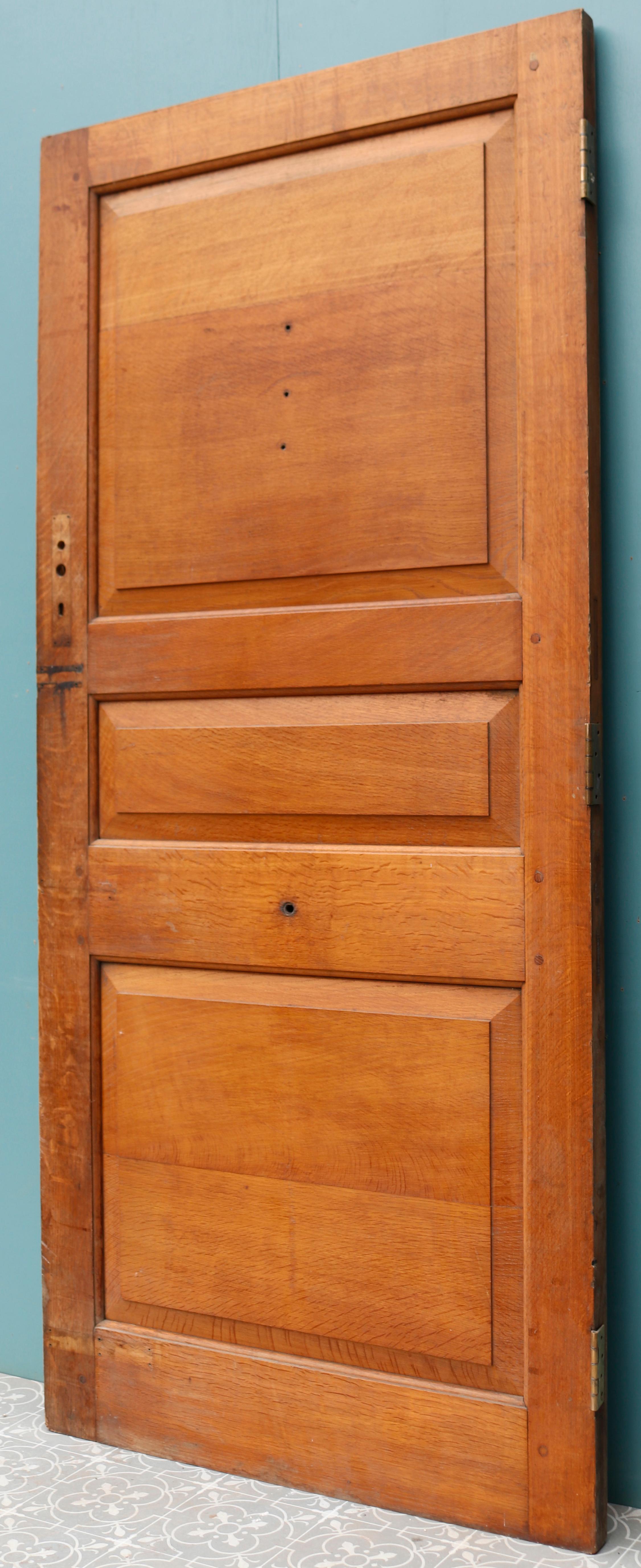 20th Century Exterior Oak Door For Sale