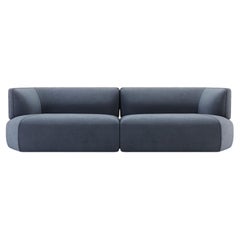 Sofá Extra Profundo Totalmente Tapizado Con Diseño Minimalista Y Proporciones Ergonómicas