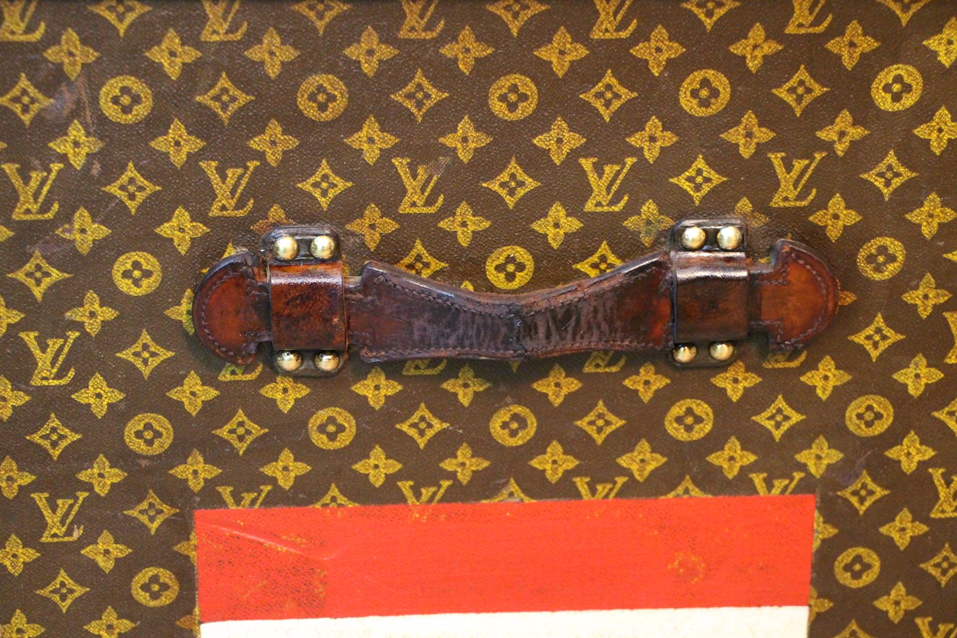 Extra Large Louis Vuitton Steamer Trunk, High Vuitton Trunk in Monogram 4