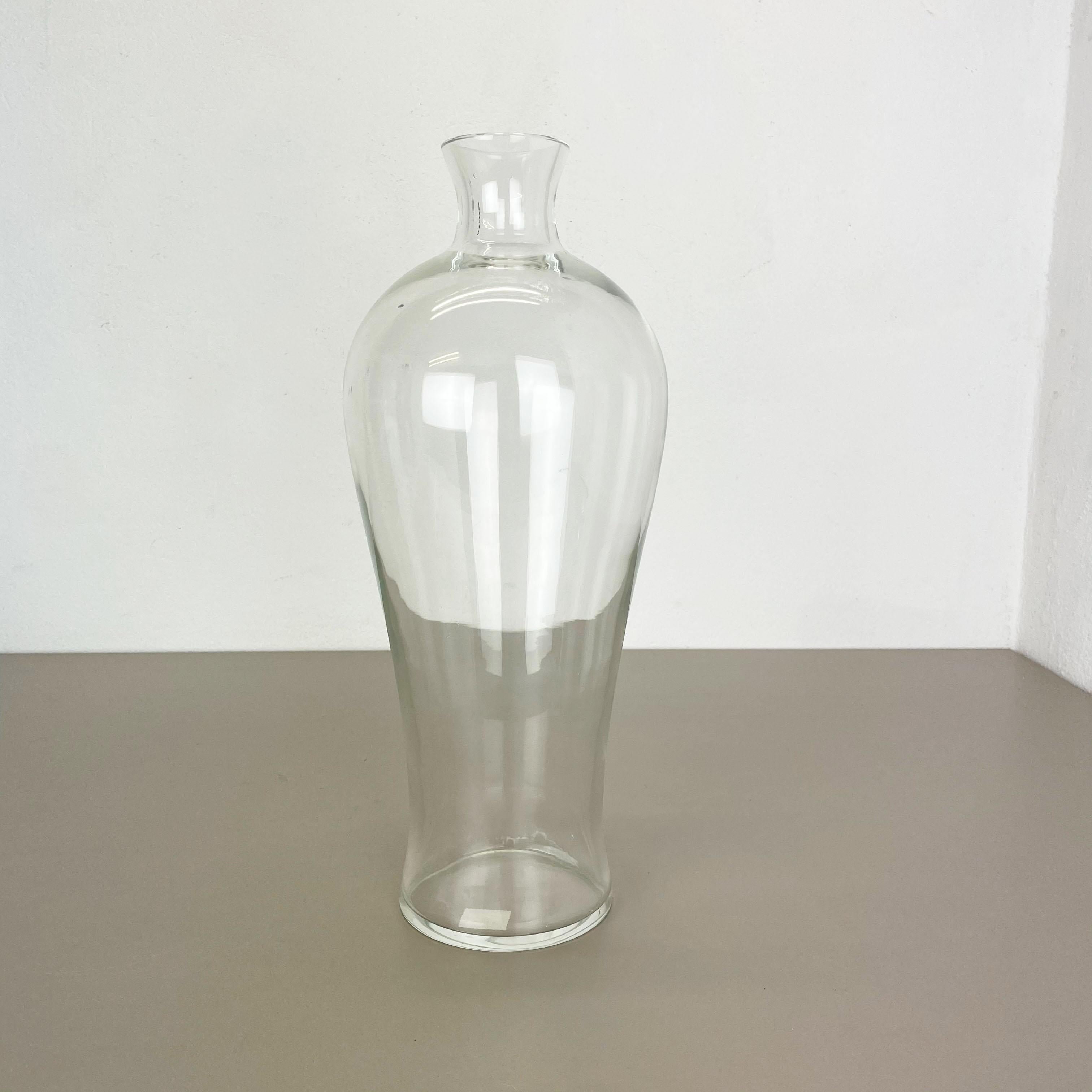 Extra Large 1.9kg Lucid Vase Murano Vetri Glass Seguso Vetri d'Arte, Italy, 1970 For Sale 11