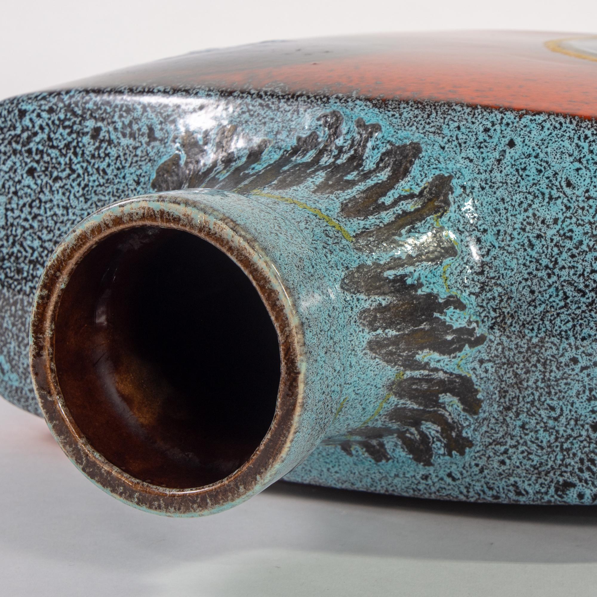 Extra Large 281-39 Midcentury Scheurich German Ceramic Vase 1