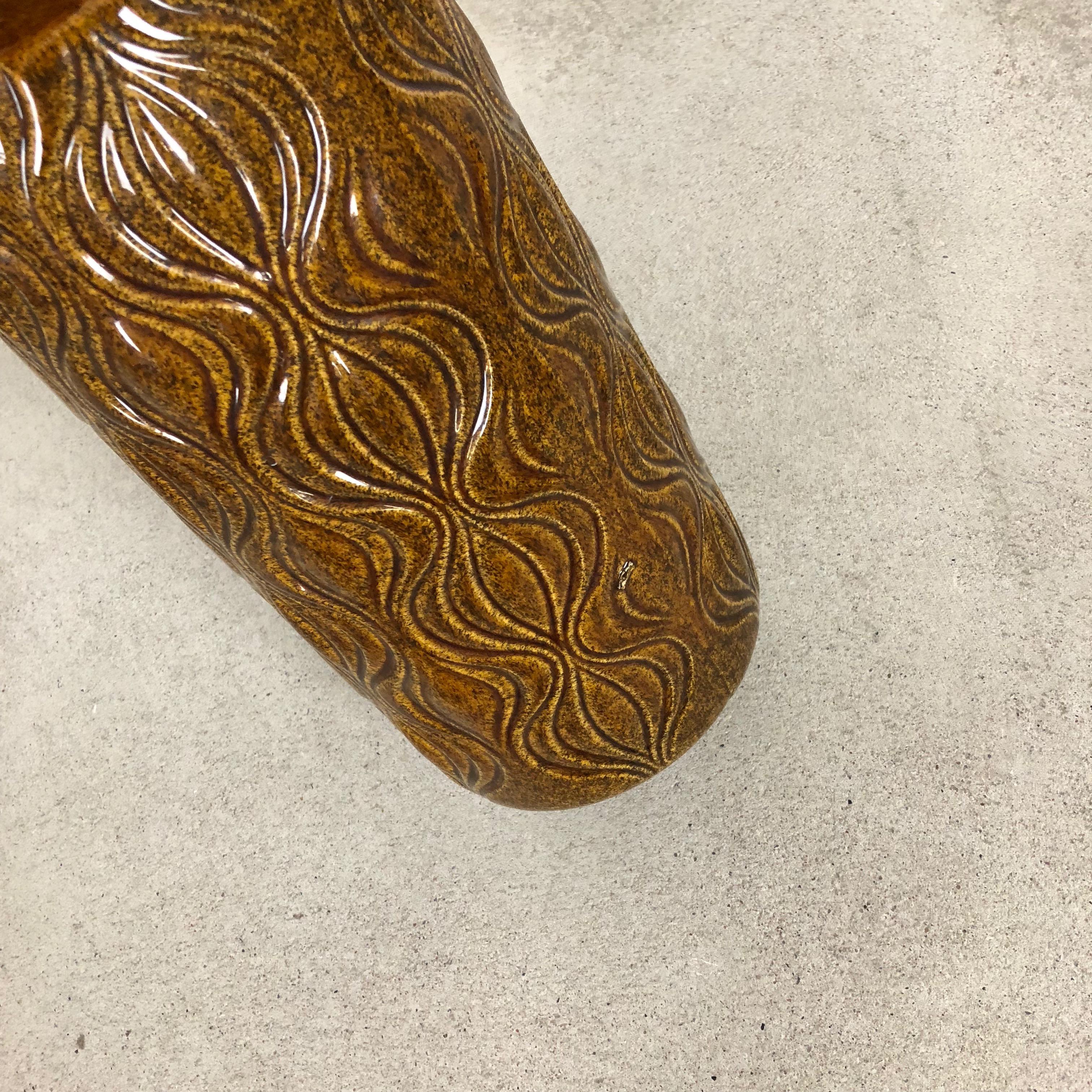 extra large gold floor vase