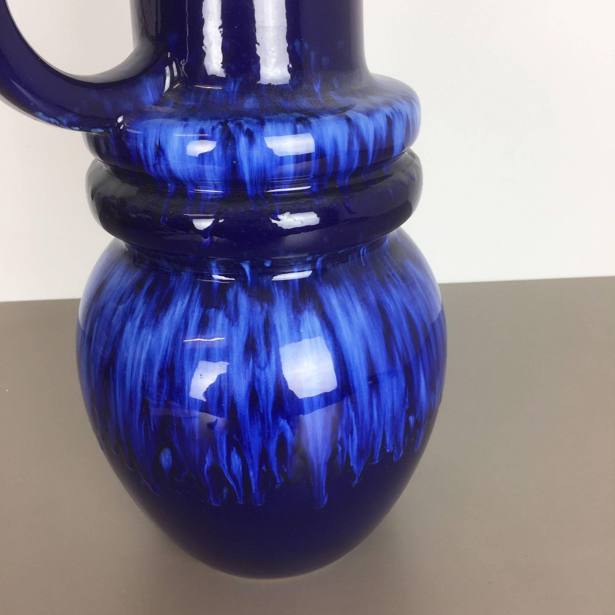 Extra Large Vintage Vienna Fat Lava Vase Made by Scheurich, Germany, 1970s (Keramik)