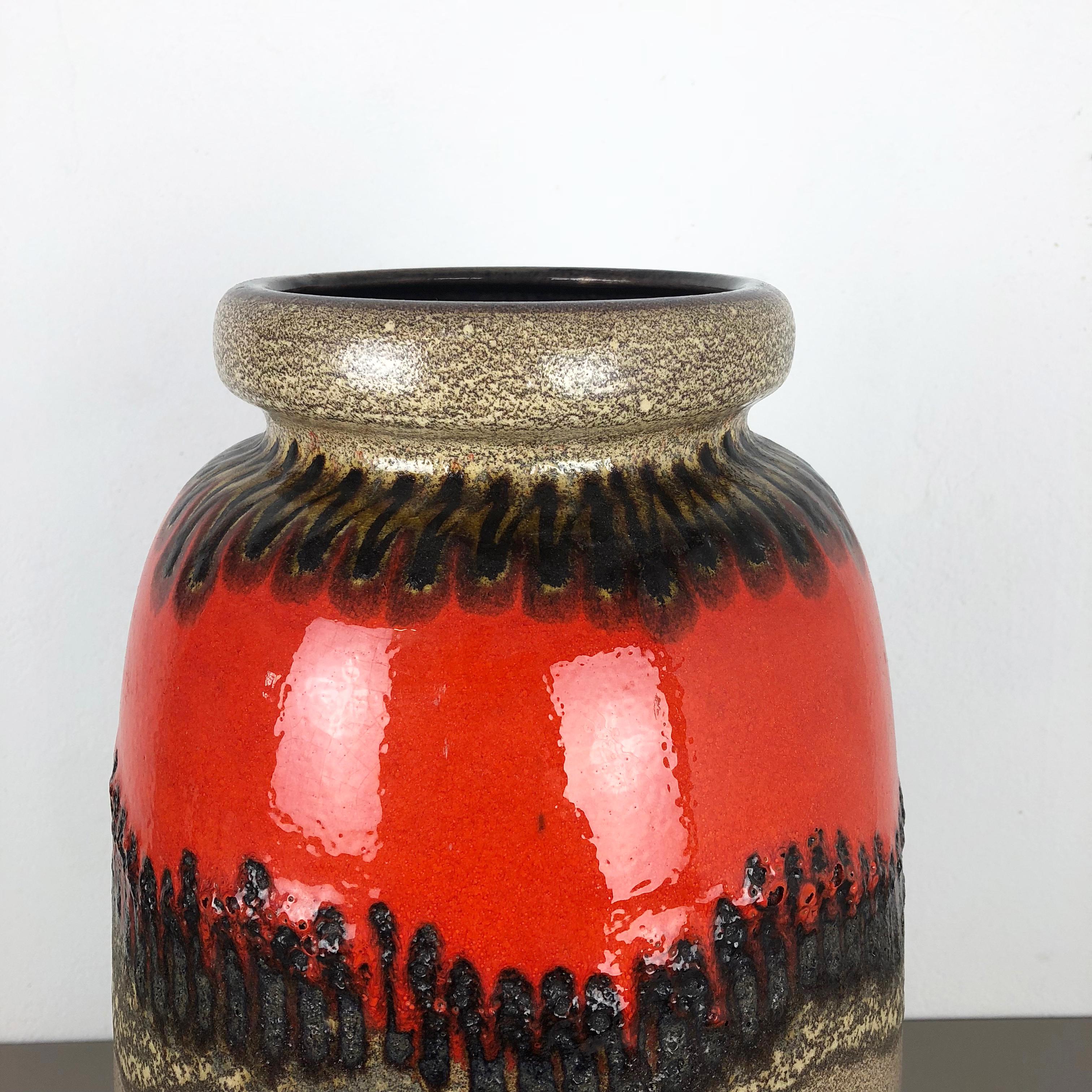 Ceramic Extra Large Floorvase Fat Lava 