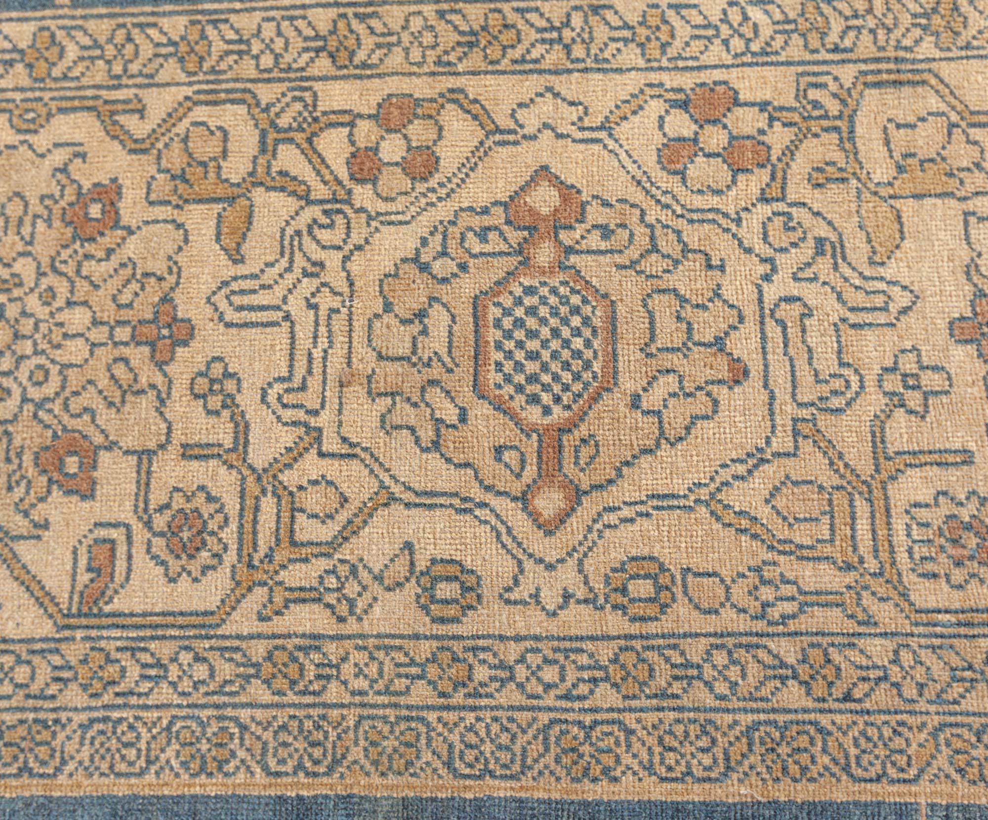 Hand-Knotted Large Antique Persian Sultanabad Carpet For Sale