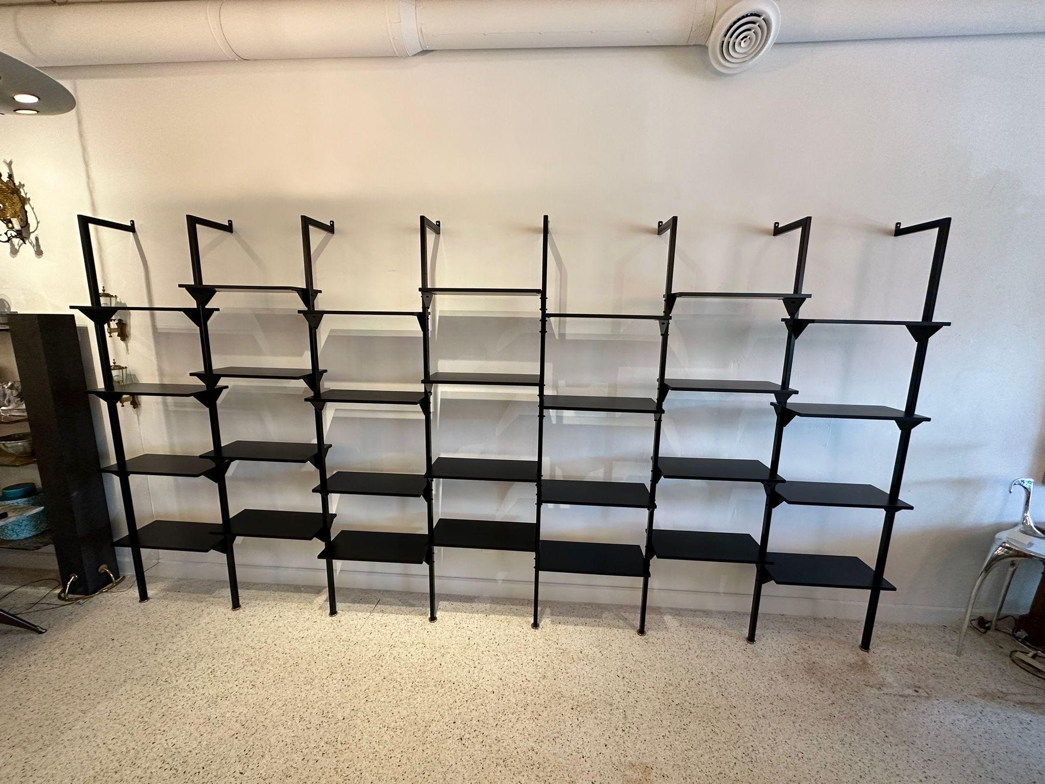 Extra-Large Architectural Italian Wall-Mounted Shelving System For Sale 3