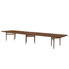 Extra Large Arne Vodder Dining Table in Teak