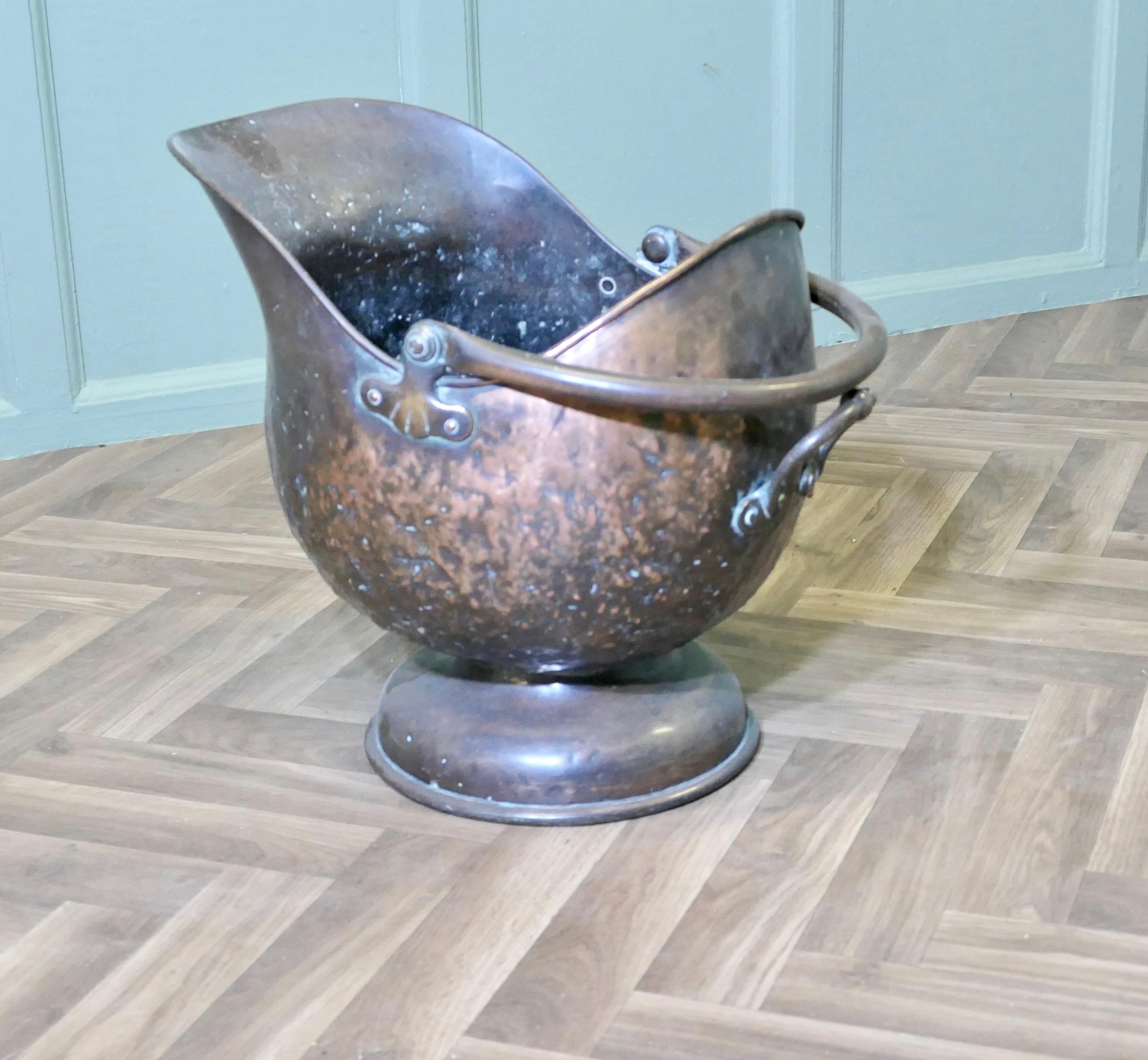 Casco de cobre extragrande para artesanía de carbón en venta 2