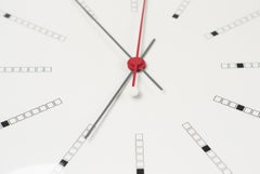 Très grande horloge murale Bankers d'Arne Jacobsen