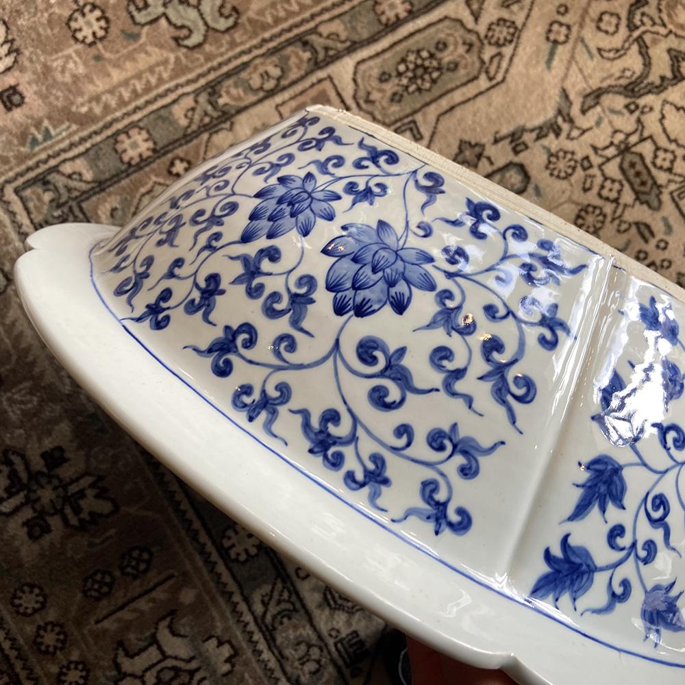 Chinese Extra Large Blue and White porcelain BOWL