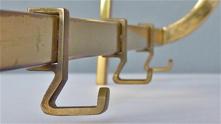 Extra Large Brass Bamboo Wardrobe Coat Rack Josef Frank Kalmar Auböck ...