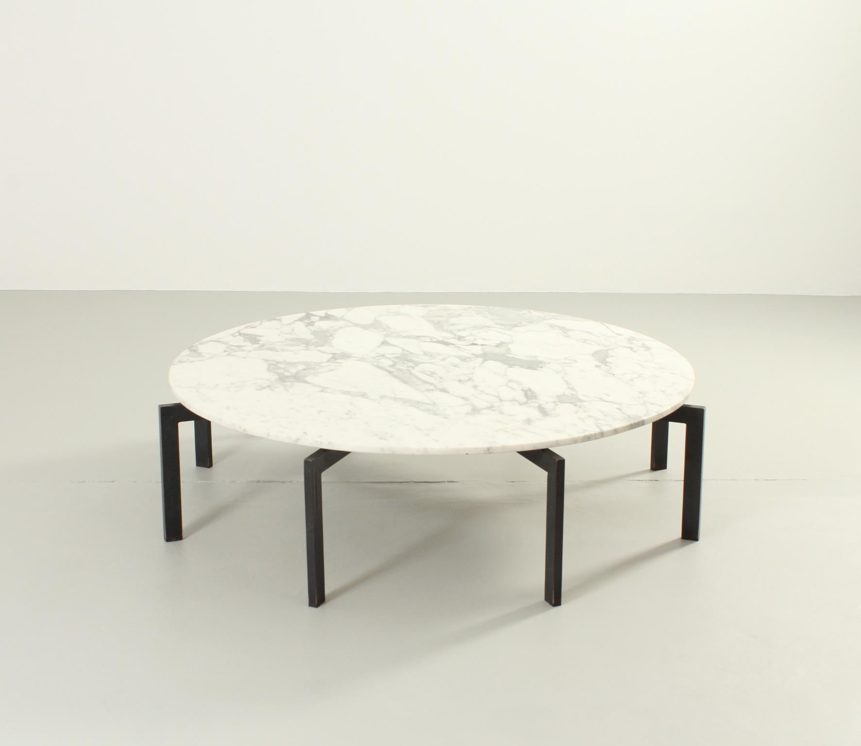 Extra Large Brutalist Marble Coffee Table For Sale 2