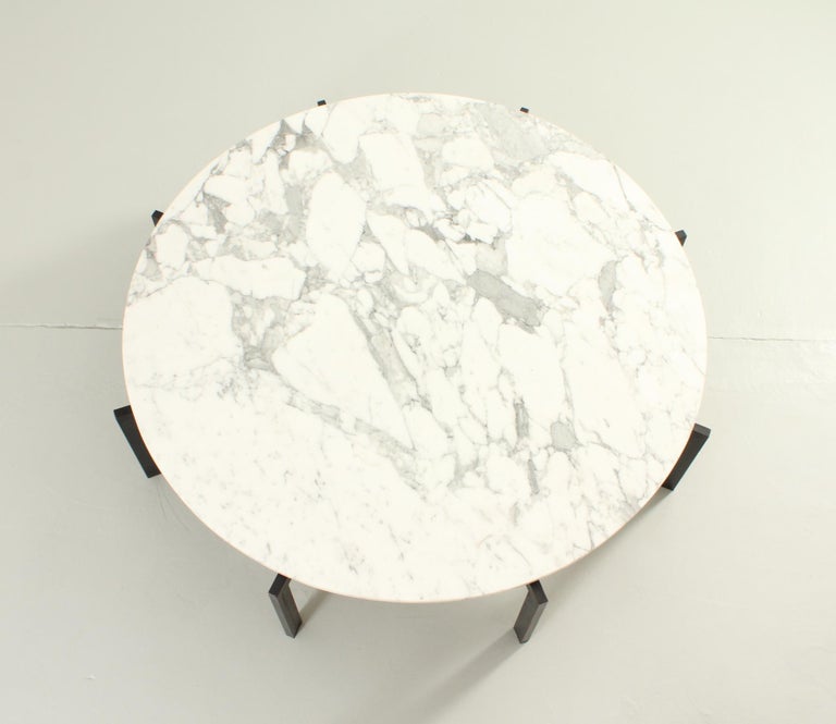 Extra Large Brutalist Marble Coffee Table For Sale at 1stDibs
