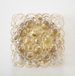 Large Bubble Glass light by Helena Tynell for Limburg ( 2 Available )