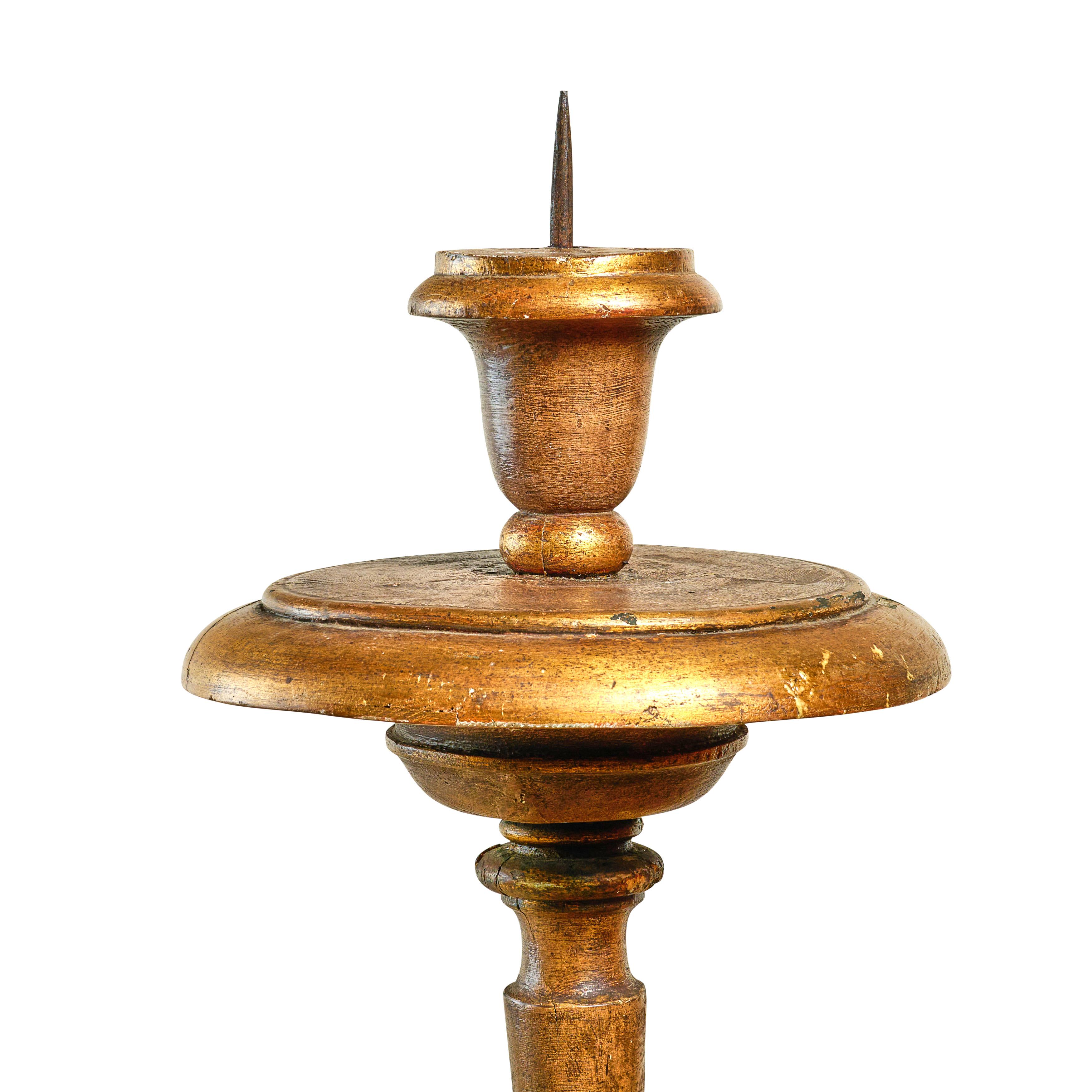 Italian Extra Large Candle Stick For Sale
