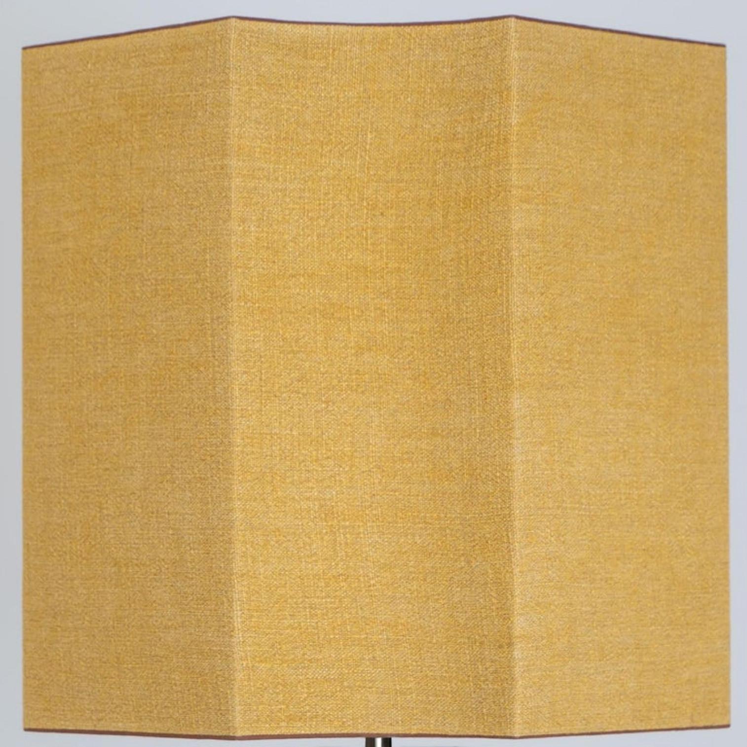 Extra Large Lampes en Céramique avec Abat-jour en Soie Neuve sur Mesure René Houben, Paire en vente 2