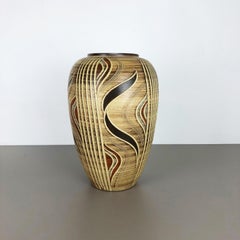Große Vase aus Keramik von Sawa Ceramic Franz Schwaderlapp, Deutschland