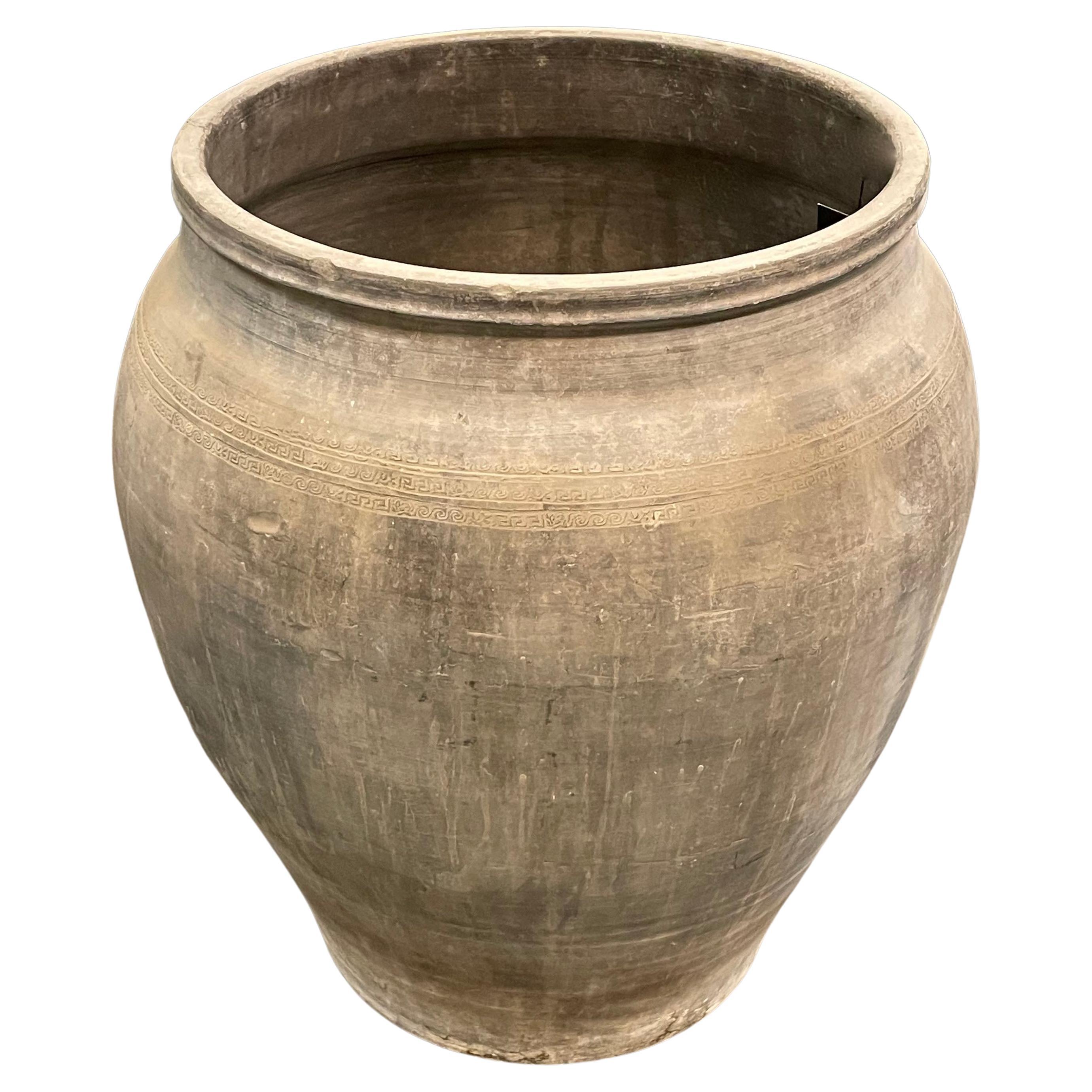 Großes Keramik-Wassergefäß, China, 1920er Jahre im Angebot