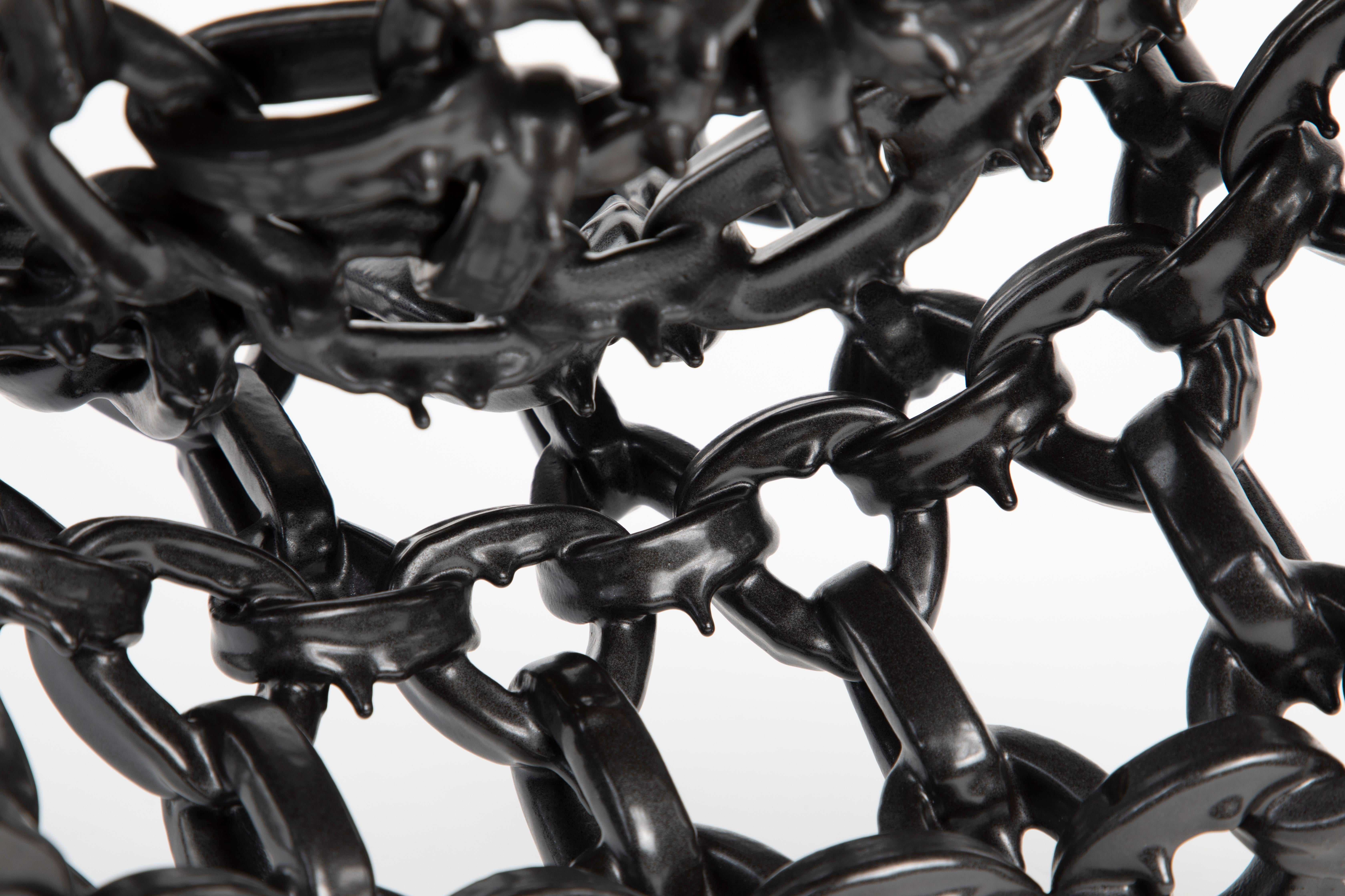 Extra Large Chain Bowl by Atelier Fig For Sale at 1stDibs