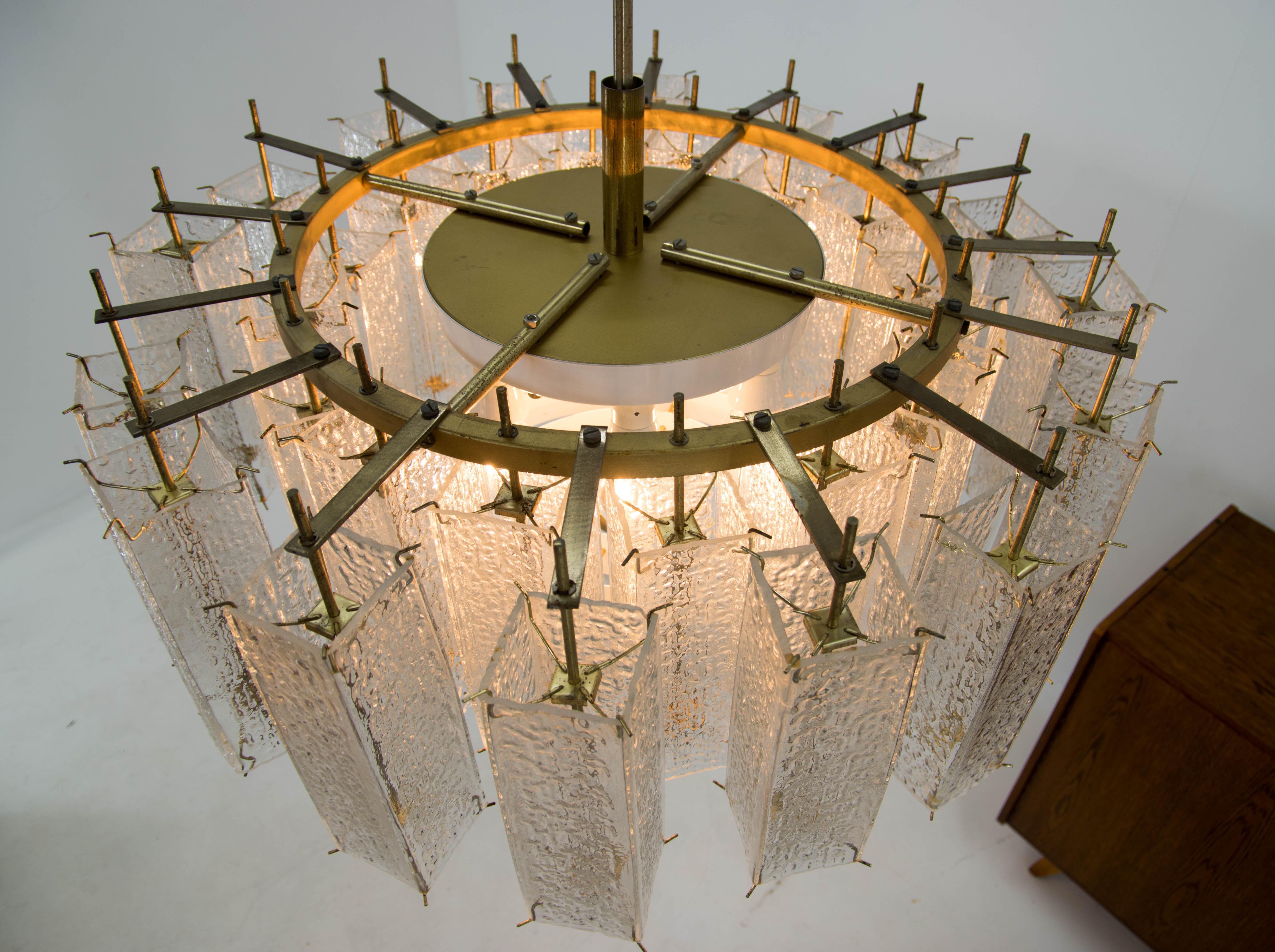 Extra Large Chandelier by Kamenicky Senov, 1960s Two Items Available For Sale 4