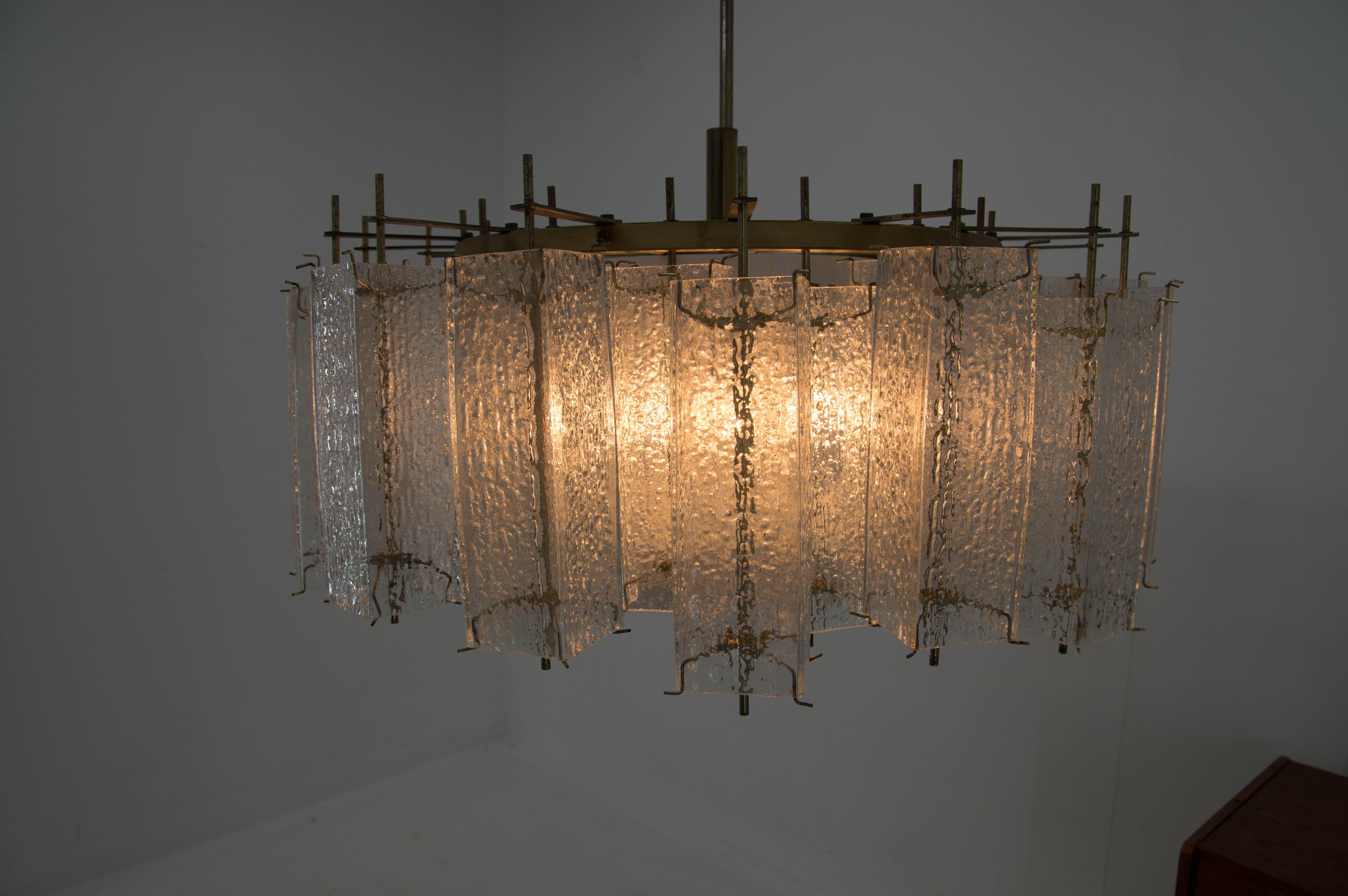 Extra Large Chandelier by Kamenicky Senov, 1960s Two Items Available For Sale 8
