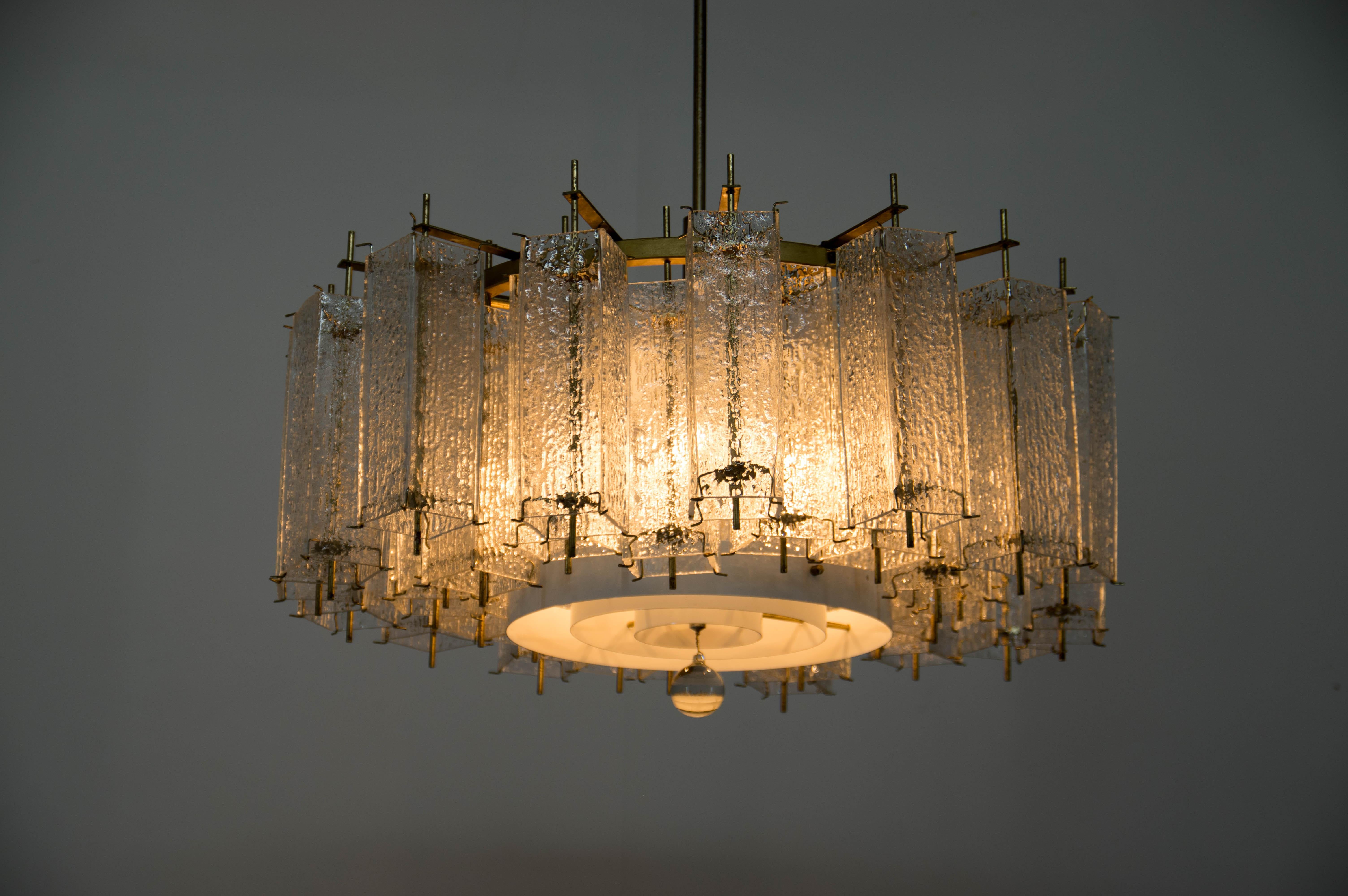 Extra Large Chandelier by Kamenicky Senov, 1960s Two Items Available For Sale 11